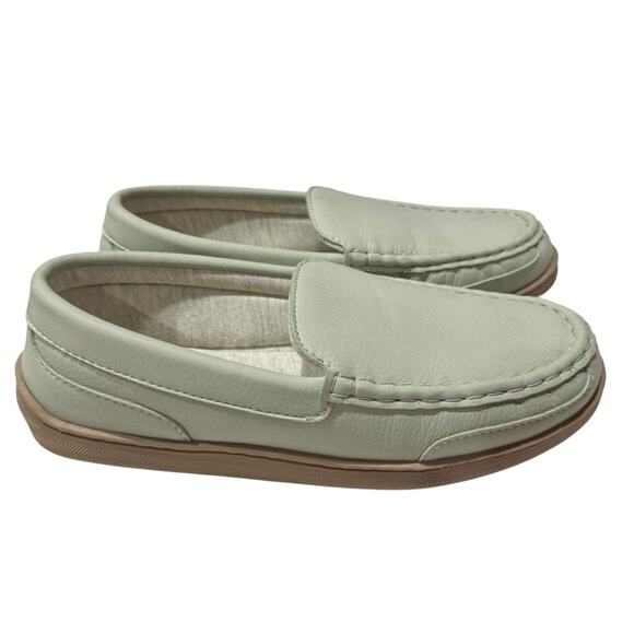 My Slippers Moccasins Green Women’s Size 8 NWOT Suede Leather Slip On - Picture 2 of 8